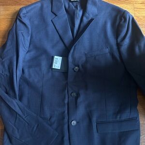 The Kooples Wool Midnight Blue Blazer, brand new with tags size 48